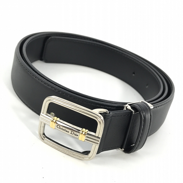 実際に弊社で買取させて頂いたChristian Dior/クリスチャンディオール レザー ベルト