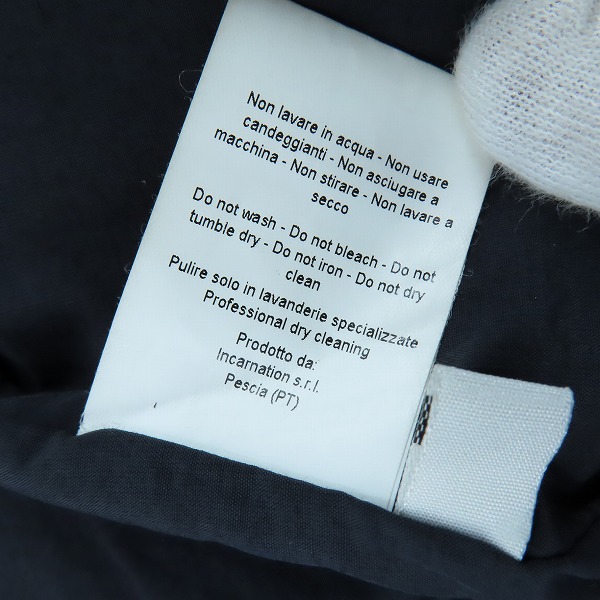 実際に弊社で買取させて頂いたincarnation/インカネーション ホースハイド/馬革 バック スキン 2ジップ ブルゾン ジャケットの画像 3枚目