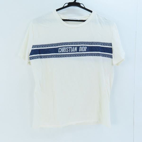 実際に弊社で買取させて頂いた【JPタグ】Christian Dior/クリスチャン ディオール ロゴ Tシャツ 143T04A4043/L