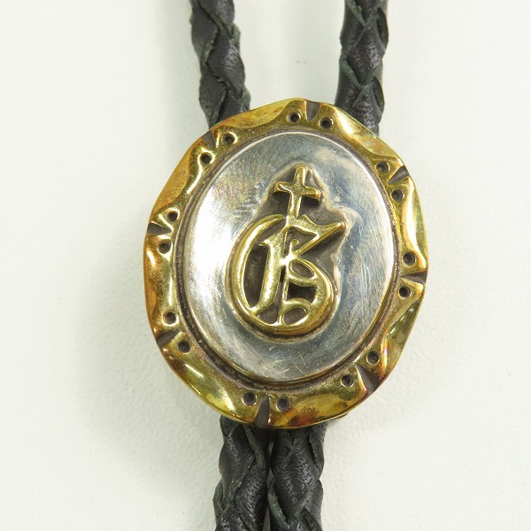 実際に弊社で買取させて頂いたGANGSTERVILLE×Galcia/ギャングスタービル×ガルシア G ループタイ/ボロタイの画像 1枚目