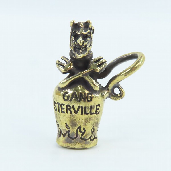 実際に弊社で買取させて頂いた(3)GANGSTERVILLE×Galcia/ギャングスタービル×ガルシア POISON BOTTLE ブラス/真鍮 ペンダントトップの画像 1枚目