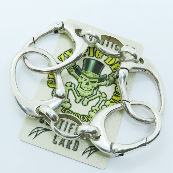 実際に弊社で買取させて頂いた【ギャラ付】CRAZY PIG/クレイジーピッグ LARGE HAND CUFF/ラージハンドカフリンク ブレスレット