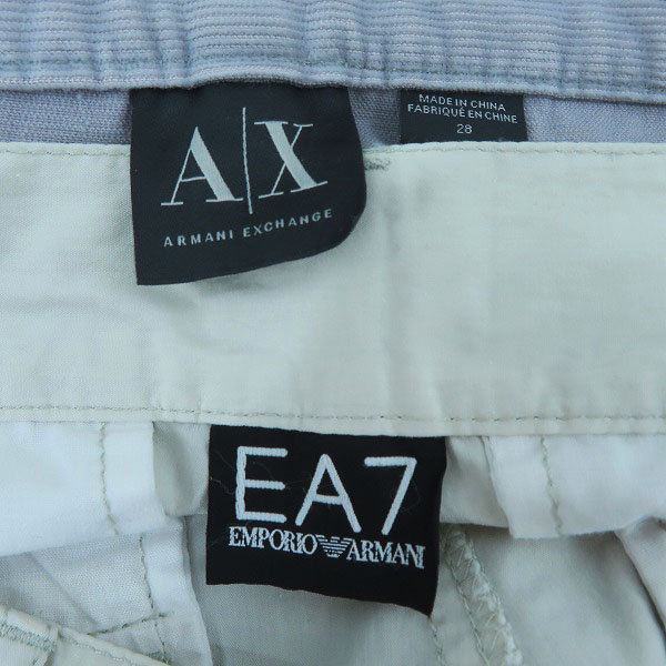 実際に弊社で買取させて頂いたEMPORIO ARMANI/エンポリオ アルマーニ ARMANI EXCHANGE/アルマーニ エクスチェンジ ショートパンツ 2点セットの画像 2枚目