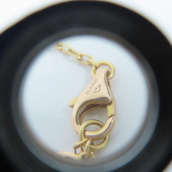 実際に弊社で買取させて頂いたCartier/カルティエ フォルサチェーン ネックレス/ロゴプレートネックレス AU750/K18の画像 3枚目