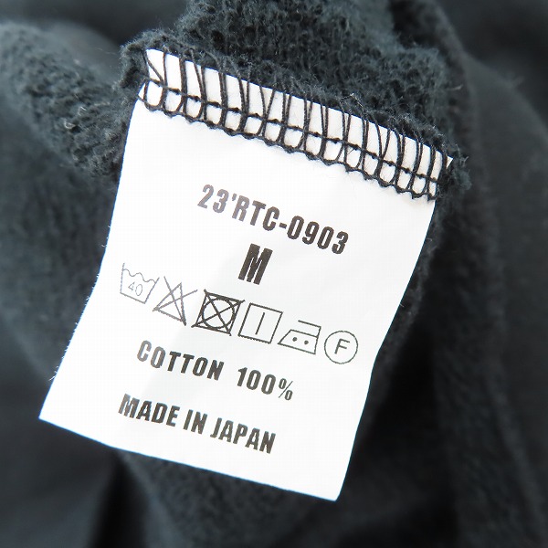 実際に弊社で買取させて頂いたRATS/ラッツ M.G.M.C. パッチ刺繍 スウェット/Mの画像 3枚目
