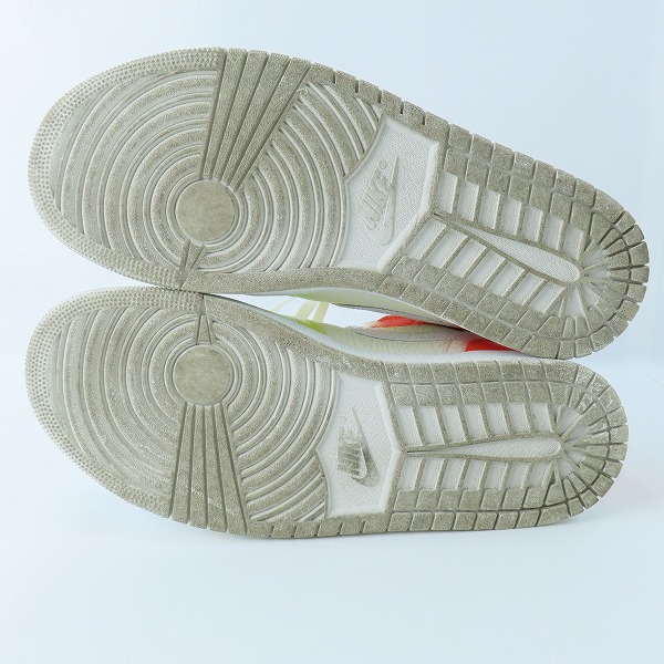 実際に弊社で買取させて頂いたNIKE/ナイキ WMNS AIR JORDAN1 MID TO MY FIRST COACH エアジョーダン1 ミッド マイ ファースト コーチ DJ6908-100 28.5の画像 2枚目