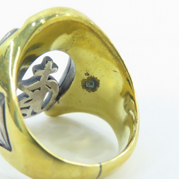 実際に弊社で買取させて頂いたGangsterville×galcia/ギャングスタービル×ガルシア Horse Shoe Trademark Ring/ホースシューリング/13.5号の画像 7枚目