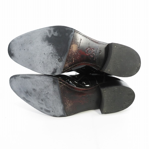 実際に弊社で買取させて頂いたalfredoBANNISTER/アルフレッドバニスター サイドジップ レザー ブーツ 5031205046/43の画像 2枚目