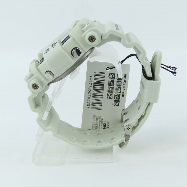 実際に弊社で買取させて頂いたG-SHOCK/Gショック FROGMAN/フロッグマン メンイン ホワイトグレー クォーツ 腕時計 DW-8200LG-8JR 【動作未確認】の画像 1枚目