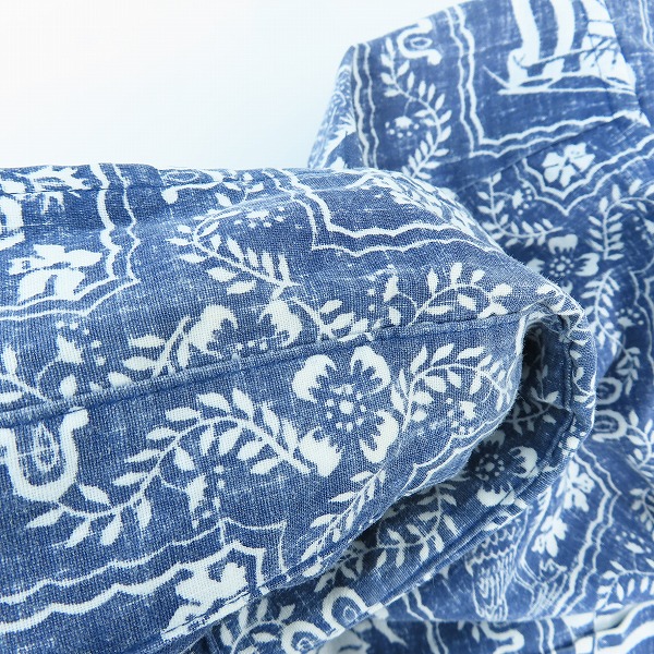 実際に弊社で買取させて頂いたreyn spooner/レインスプーナー ヴィンテージ/ハワイ製 LAHAINA SAILOR/ラハイナセーラー アロハシャツ XXLの画像 3枚目