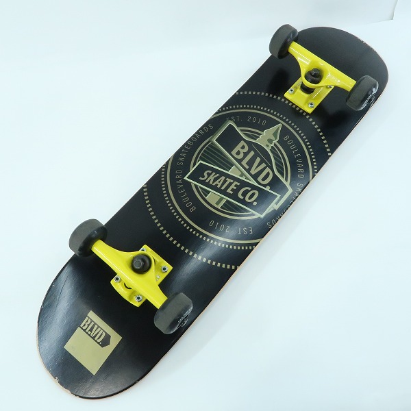 実際に弊社で買取させて頂いたBLVD/ブルーバード スケボ REPTILE/レプタイルトラック コンプリート デッキ