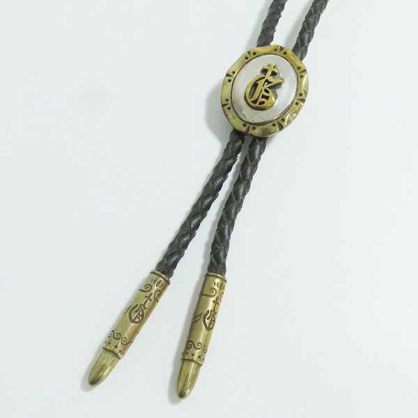 実際に弊社で買取させて頂いた(1)GANGSTERVILLE×Galcia/ギャングスタービル×ガルシア G ループタイ/ボロタイ/ブラス/シルバー