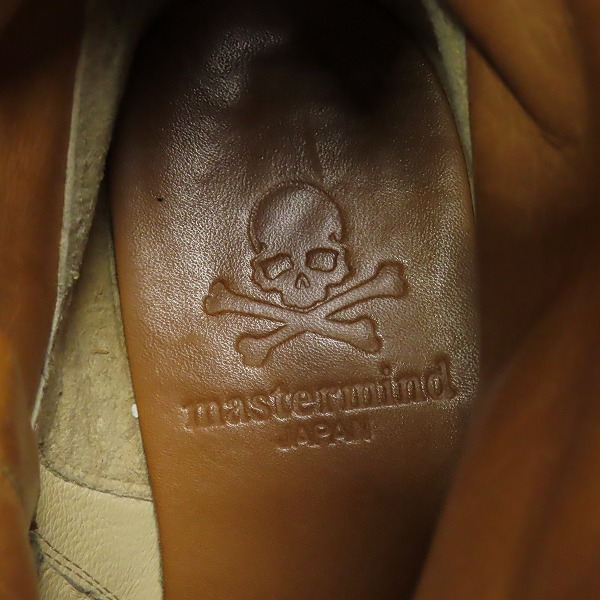 実際に弊社で買取させて頂いたmastermind japan/マスターマインドジャパンスウェード ブーツ/27の画像 6枚目