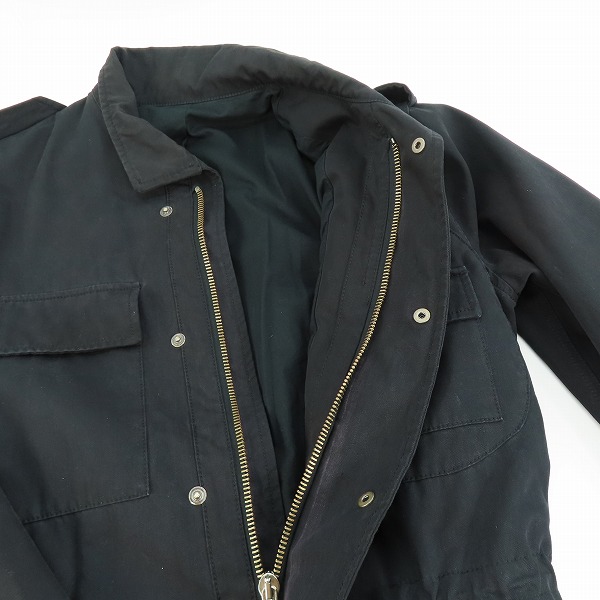 実際に弊社で買取させて頂いたMartin Margiela 10/マルタンマルジェラ 10 05SS M-65 ジャケット ここのえ 44の画像 6枚目