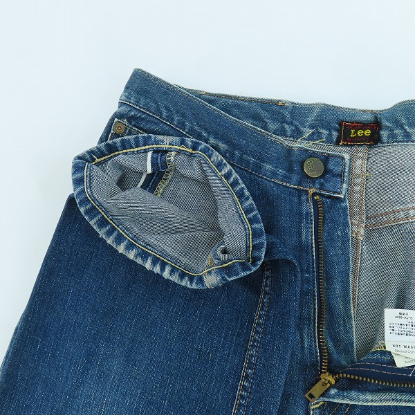 実際に弊社で買取させて頂いたLee/リー デニムパンツ 日本製 5101 W31/L33の画像 2枚目