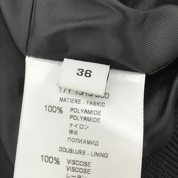 実際に弊社で買取させて頂いた【JPタグ】GIVENCHY/ジバンシィ ボンバージャケット/ブルゾン ラインストーン/36の画像 3枚目