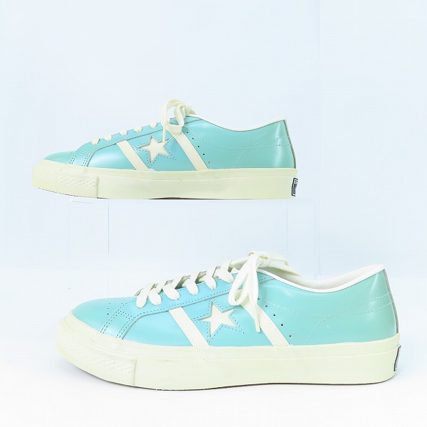 実際に弊社で買取させて頂いた【未使用】CONVERSE/コンバース JACK STAR OX/ジャックスター/SKYBLUE/WHITE/27の画像 3枚目
