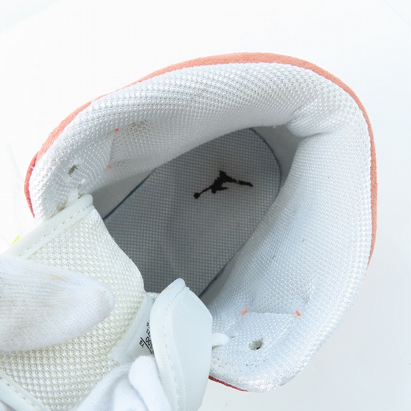 実際に弊社で買取させて頂いたNIKE/ナイキ WMNS AIR JORDAN1 MID TO MY FIRST COACH エアジョーダン1 ミッド マイ ファースト コーチ DJ6908-100 28.5の画像 4枚目