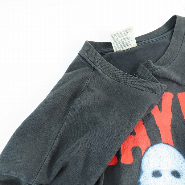 実際に弊社で買取させて頂いたSLAYER/スレイヤー 1998-1999年 ヴィンテージ ツアー バンドTシャツ/バンT/XLの画像 4枚目