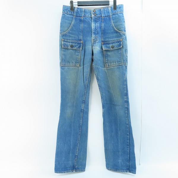 実際に弊社で買取させて頂いたLevi's/リーバイス 60～70s ブッシュデニムパンツ ボタン裏刻印38 42タロンジップ オレンジタブ チェーンステッチ