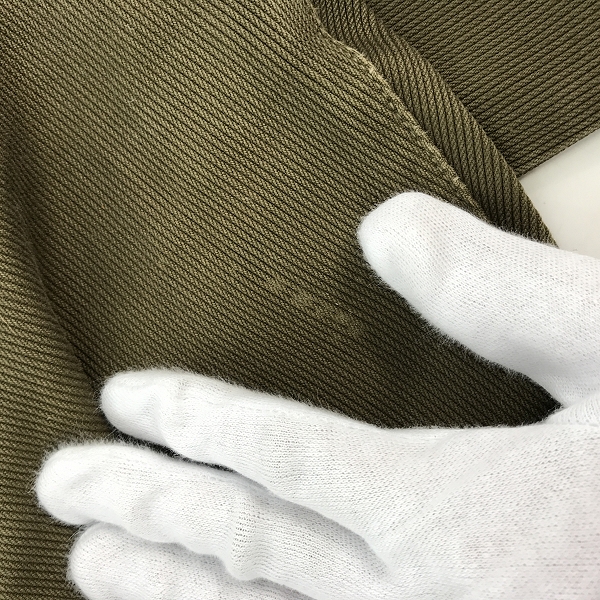 実際に弊社で買取させて頂いたCALEE/キャリー コーデュロイ パンツ カーキ/34の画像 6枚目