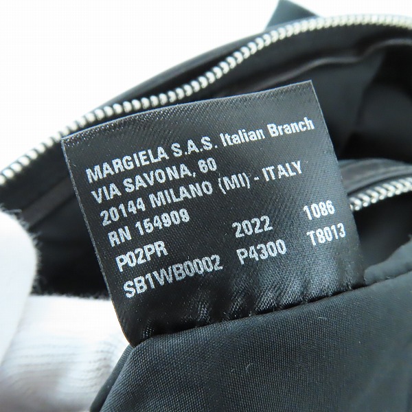 実際に弊社で買取させて頂いたMartin Margiela 11/マルタンマルジェラ Glam Slam/グラムスラム レザーショルダー バッグ SB1WB0002の画像 7枚目