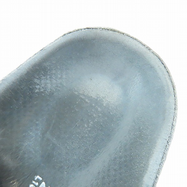 実際に弊社で買取させて頂いたRick Owens×BIRKENSTOCK/リックオウエンス×ビルケンシュトック アリゾナ ファー サンダル/26.5の画像 6枚目