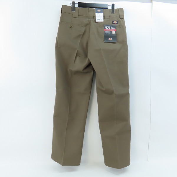 実際に弊社で買取させて頂いた【未使用】DICKIES/ディッキーズ ワークパンツ マッシュルーム BRW/DK006894A771/32の画像 1枚目