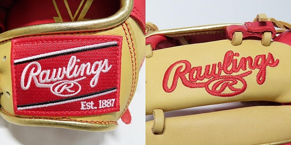 実際に弊社で買取させて頂いたRawlings/ローリングス HYPER TECH COLOR SYNC 軟式/内野手/右投げ用 グローブ GR4HTCN62の画像 5枚目