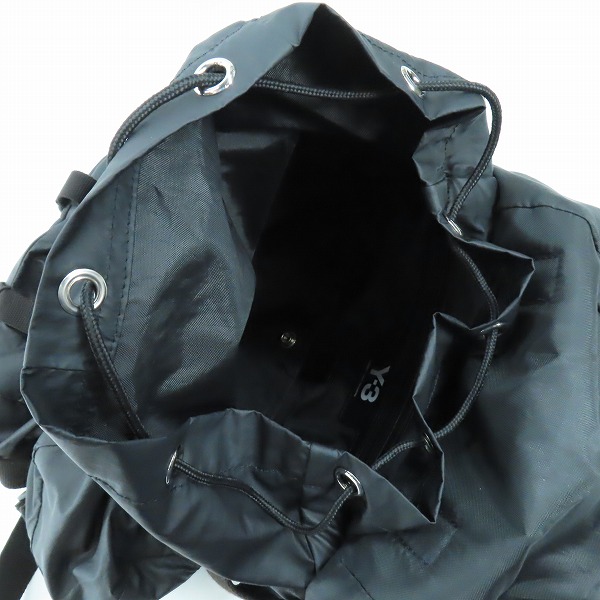 実際に弊社で買取させて頂いたY-3/ワイスリー adidas×Yohji Yamamoto/アディダス×ヨウジヤマモト XS UTILITY バックパック リュックサック DY0513 の画像 3枚目
