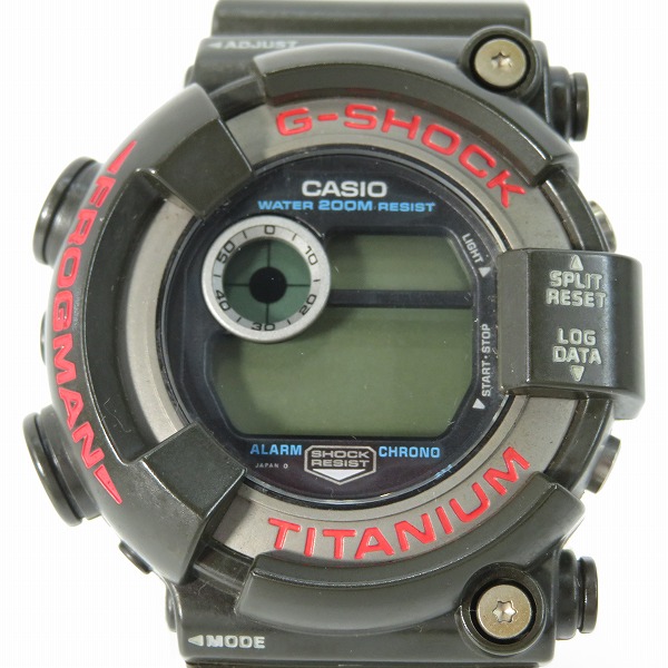 実際に弊社で買取させて頂いたG-SHOCK/Gショック FROGMAN/フロッグマン DW-8200【動作未確認】