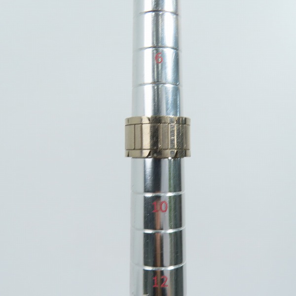 実際に弊社で買取させて頂いたCartier/カルティエ タンクフランセーズ ラージ AU750/K18WG/ホワイトゴールド リング 48/8-9号 の画像 5枚目