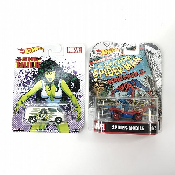 実際に弊社で買取させて頂いた【おまとめ/未開封】Hot Wheels/ホットウィール MARVEL/マーベル SPIDER-MOBILE/スパイダーモービル 他の画像 2枚目