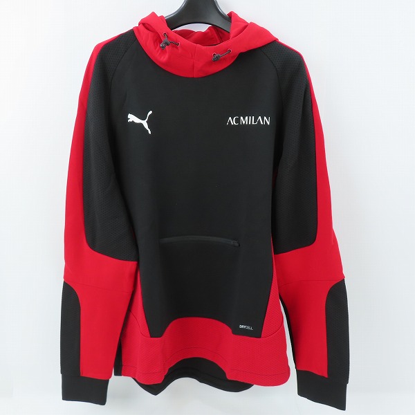 実際に弊社で買取させて頂いた【未使用】PUMA/プーマ ACミラン 20/21 EVOSTRIPE フーディ 758617-01 L