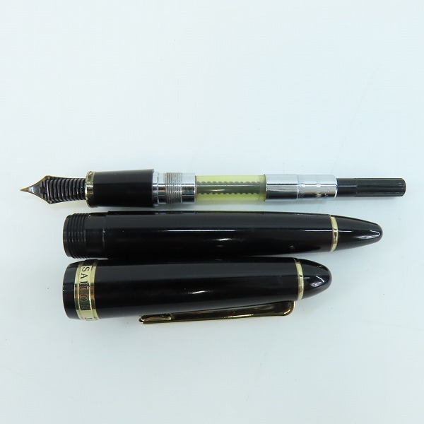 実際に弊社で買取させて頂いたSAILOR/セーラー PROFIT/プロフィット ペン先刻印 21K H-MF 万年筆の画像 6枚目