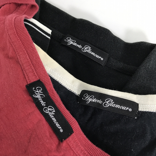 実際に弊社で買取させて頂いた【おまとめ】HYSTERIC GLAMOUR/ヒステリックグラマー Tシャツ/ラグラン/カットソーの画像 2枚目