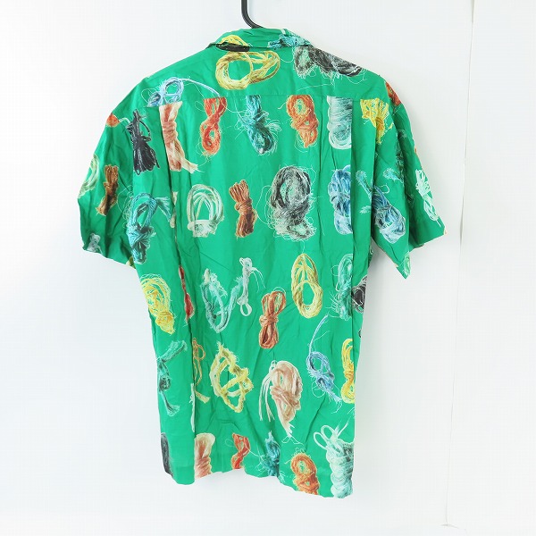 実際に弊社で買取させて頂いたPaul Smith LONDON/ポールスミスロンドン 紐デザイン 総柄 半袖シャツ/Mの画像 1枚目