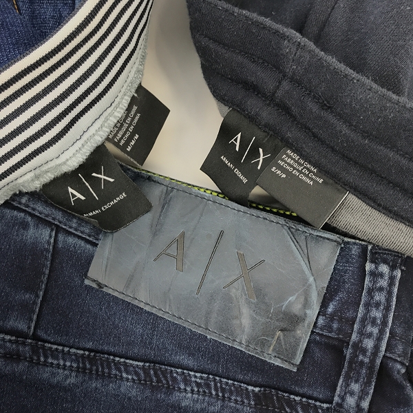 実際に弊社で買取させて頂いた【おまとめ】ARMANI EXCHANGE/アルマーニエクスチェンジ ジョグジーンズ/デニム/スウェット パンツの画像 2枚目