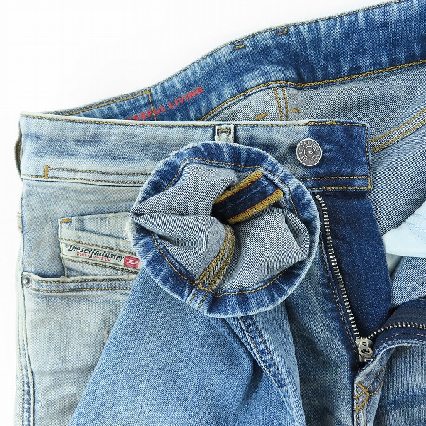 実際に弊社で買取させて頂いたDIESEL/ディーゼル スキニー ローライズ デニムジーンズ 1979 sleenker/28の画像 2枚目