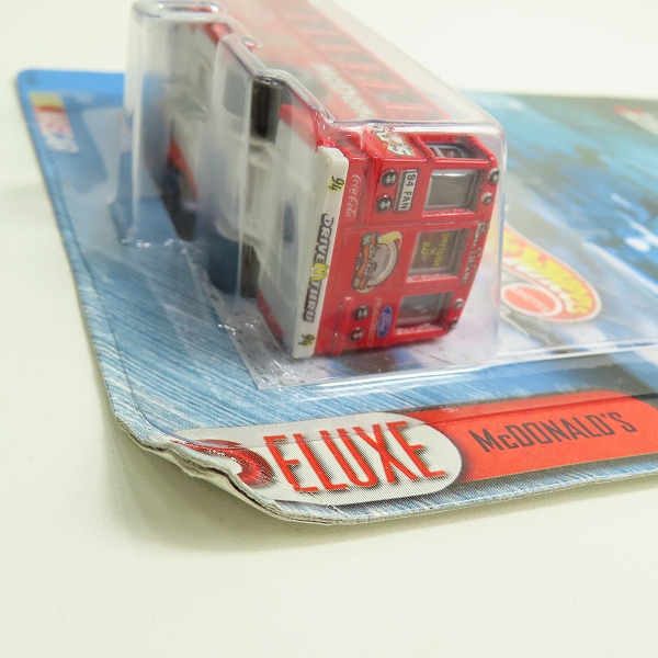 実際に弊社で買取させて頂いた【未開封】Hot Wheels Racing/ホットウィール レーシング School Bus McDonald's/スクールバス マクドナルド 赤の画像 4枚目