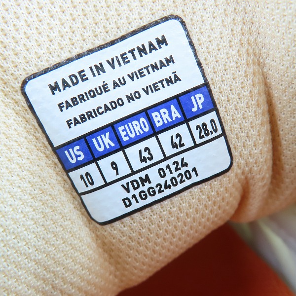 実際に弊社で買取させて頂いたMIZUNO×IL BISONTE/ミズノ×イルビゾンテ SKY MEDAL/スカイメダル スニーカー D1GG240201/28の画像 5枚目