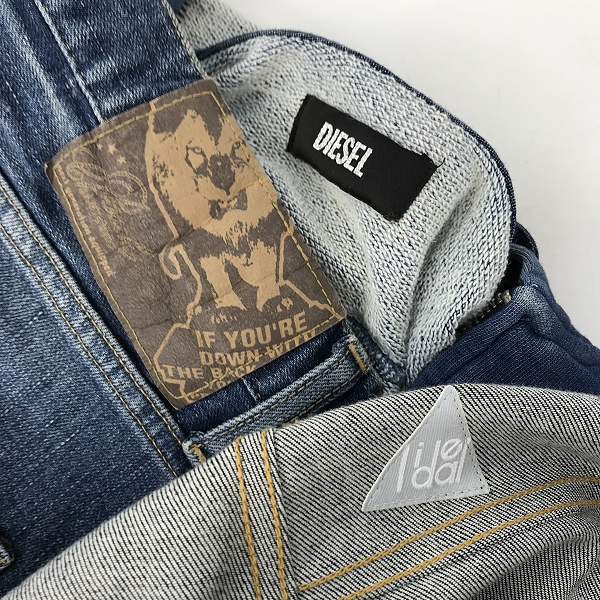 実際に弊社で買取させて頂いた【おまとめ】ディーゼル/バックチャンネル/リディアル 他 ジップアップパーカー/デニムパンツ/Tシャツ 他の画像 1枚目