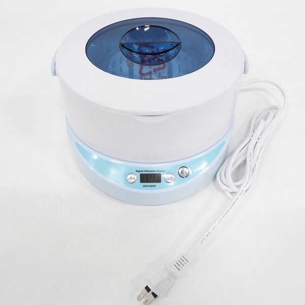 実際に弊社で買取させて頂いた【未使用】サンワサプライ 200-CD037 超音波洗浄機 分離式 プラモデル メガネ アクセサリー 入れ歯 時計 洗浄の画像 1枚目