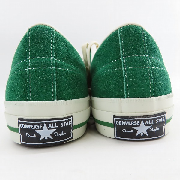 実際に弊社で買取させて頂いた【未使用】CONVERSE/コンバース ONE STAR SU OX スエード ワンスター グリーン/9.5の画像 1枚目
