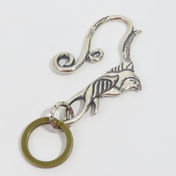 実際に弊社で買取させて頂いた（2）GANGSTERVILLE×Galcia/ギャングスタービル×ガルシア スワロー キーホルダー シルバー