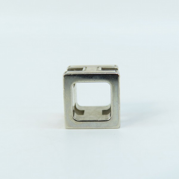 実際に弊社で買取させて頂いたHERMES/エルメス Hキューブ ペンダントトップ ピンク×シルバーの画像 2枚目