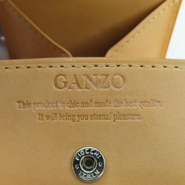 実際に弊社で買取させて頂いたGANZO/ガンゾ コードバン コインケース ブラックの画像 4枚目