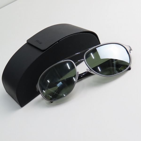 実際に弊社で買取させて頂いたPRADA/プラダ ティアドロップ型 アイウエア/サングラス SPR53Xの画像 8枚目