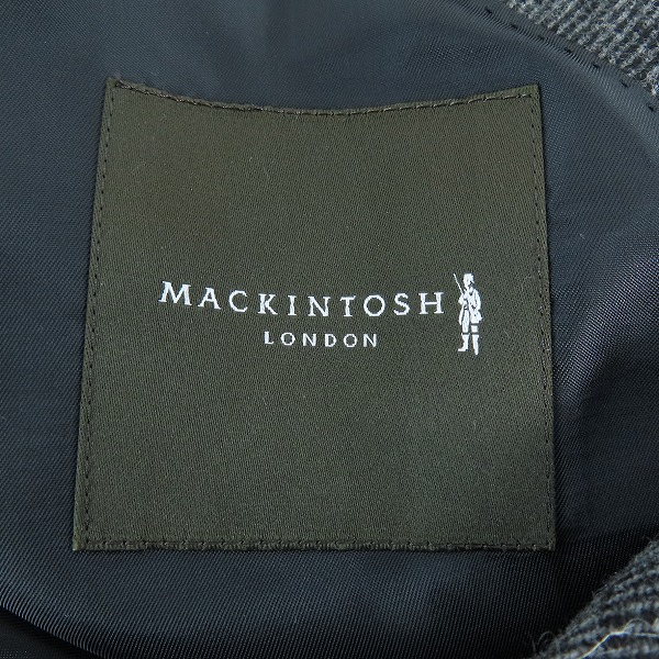 実際に弊社で買取させて頂いたMACKINTOSH LONDON/マッキントッシュロンドン カシミヤ混 ジャケットの画像 2枚目