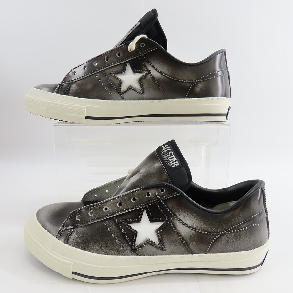 実際に弊社で買取させて頂いた【未使用】CONVERSE/コンバース ONE STAR USED OX ブラック/9.5の画像 3枚目